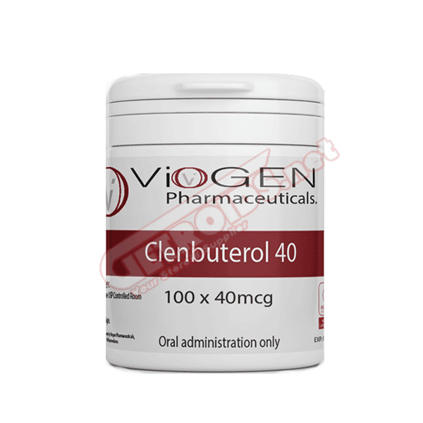 Clenbuterol 40 mcg 100 Tablets Viogen Ph...