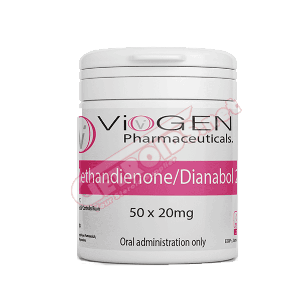 Dianabol 20 mg 50 Tablets Viogen Pharma