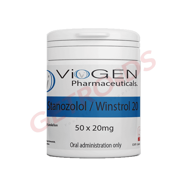 Stanozolol 20 mg 50 Tablets Viogen Pharm...