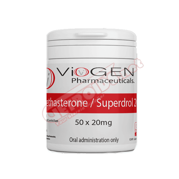Superdrol 20 mg 50 Tablets Viogen Pharma