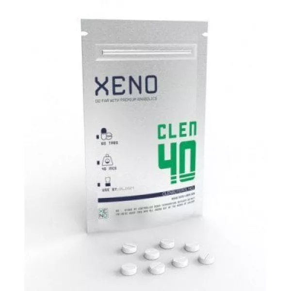 Clenbuterol 40 mcg 60 Tablets Xeno Labs