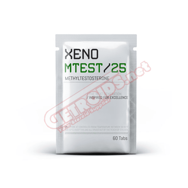MTEST 25 mg 60 Tablets - XENO LABS