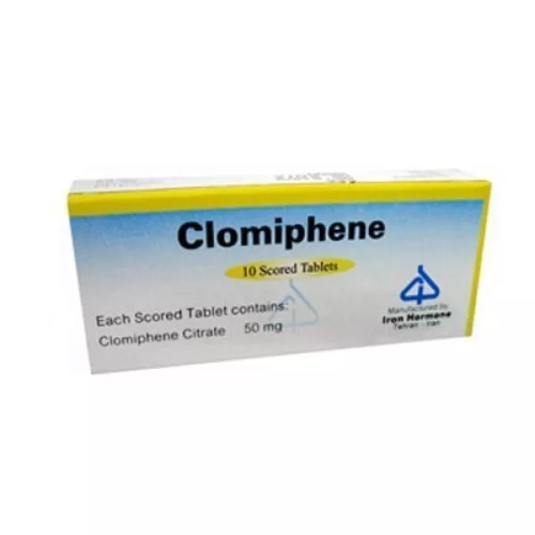 Clomiphene Ovumid 50 mg 30 Tablets Iran Hormone