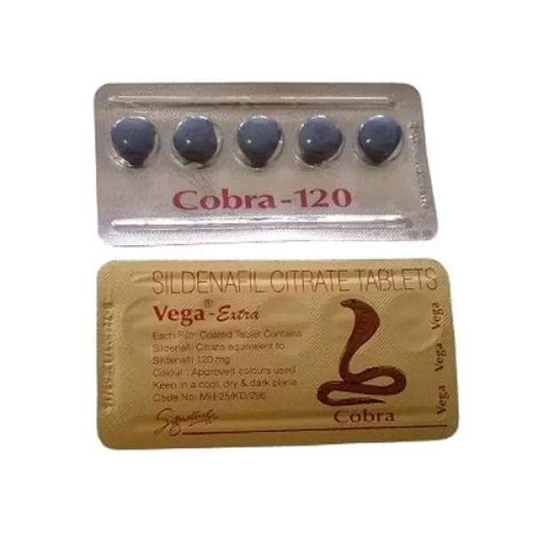 COBRA Sildenafil125 mg 5 Tablets COMBITI GLOBAL IN