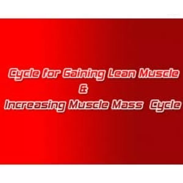 Cycle for Gaining Lean Muscle & Increasing Muscle Mass