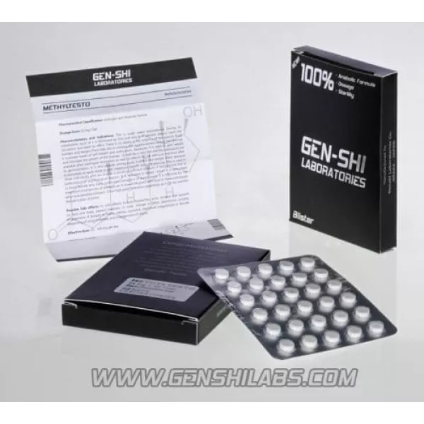 Methyl Testo 25 mg 30 Tablets Gen-Shi Labs.